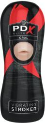 Pipedream - PDX Elite Masturbator Vibrant Pipedream PDX Elite, negru