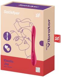 Satisfyer Vibrator multifuncțional, Satisfyer, Elastic Joy, roșu Vibrator