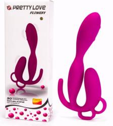  Plug vibrator, Outlet, Pretty Love Flowery, 30 funcții, silicon