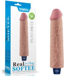 Lovetoy Vibrator Realistic, Lovetoy Real Softee, Reîncărcabil, Flesh Vibrator