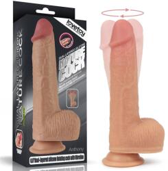 Lovetoy Vibrator Realist, Lovetoy, 8.5 inch, silicon rotativ, natur Vibrator