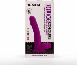X-Men Dildo realist X-Men 8.5 inch, culoare naturală, ventuză Dildo