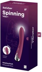 Satisfyer Vibrator Satisfyer Spinning Vibe 1, rotativ, roșu Vibrator