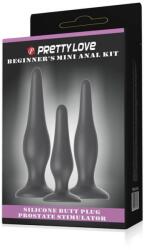 Pretty Love Kit anal, Pretty Love, Mini, silicon