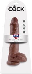 Pipedream - King Cock Dildo, Pipedream, King Cock, 10 inch, maro Dildo
