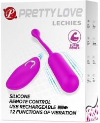 Pretty Love Oul Vibrator, Pretty Love, Lechies, 12 funcții, silicon