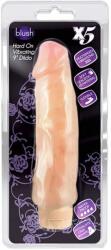 Blush Novelties Vibrator realist, Blush, X5 Hard On, 9 inch, multiviteză Vibrator