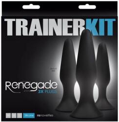 NS Novelties Kit dopuri anale, NS Toys, Renegade Sliders, negru