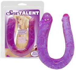 Orion Dublu Dildo, Orion, Jelly, Mov, 29 cm Dildo