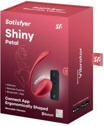 Satisfyer Vibrator portabil, Satisfyer, Shiny Petal, roșu Vibrator