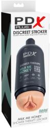 Pipedream - PDX Plus Masturbator, Pipedream PDX Plus, Shower Therapy Milk Me Honey Light