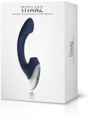 NMC Vibrator silicon, Nmc, 20 cm, reîncărcabil, albastru Vibrator