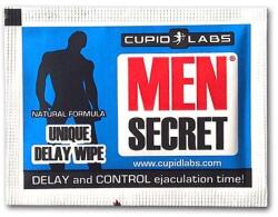 Men Secret Şerveţele Men Secret Delay Wipe, anestezice
