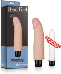 Lovetoy Vibrator realist, Lovetoy, Real Feel, culoare pielii Vibrator