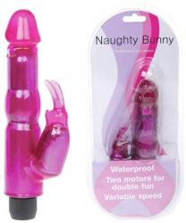 LyBaile Vibrator Debra Naughty Bunny, roz, multi-viteză Vibrator