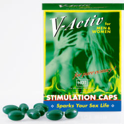 V-Activ Capsule stimulante V-Activ, 20 bucăți, pentru bărbați și femei