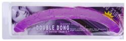 LyBaile Dildo dublu, Debra, capete pronunțate, mov Dildo