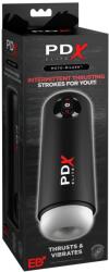 Pipedream - PDX Elite Masturbator, Pipedream - PDX Elite, Moto-Milker, alb/negru
