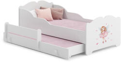 Kobi Franciaágy Anna 160x80 - Lány szárnyakkal