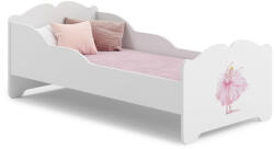 Kobi Anna gyermekágy matraccal 140x70 Hercegnő a koronában
