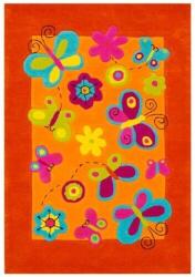 Bakero Dětský koberec Kids Butterfly orange Szőnyeg (170x240 cm)