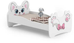Kobi Rózsaszín macska gyerekágy 140x70