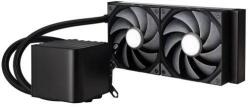 TRYX PANORAMA AIO CPU hűtő + AMOLED kijelző - 240 mm, fekete (L-P240N-DS2M-G0K)
