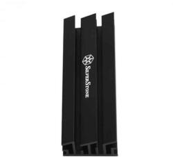 SilverStone SSD hűtő Silverstone SST-TP02-M2 M. 2 hűtőborda Fekete (SST-TP02-M2)