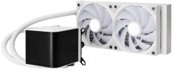 TRYX PANORAMA AIO CPU hűtő + AMOLED, ARGB - 240 mm, fehér (L-P240A-AS2M-G0W)
