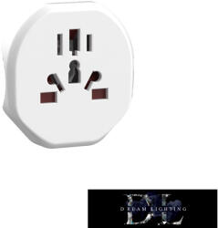 ELDLUX Utazási adapter (World to Europa) 230V/10A/2300W (WL-09)