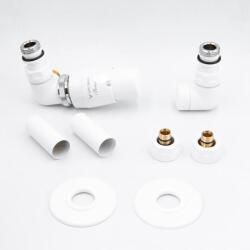 Arezzo Design CORNERPEX/VISION radiátor szelep fehér, bal AR-CORNERPEX-W-L (AR-CORNERPEX-W-L) - furdoszoba-ujhaz