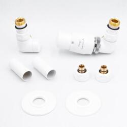 Arezzo Design CORNERPEX/VISION radiátor szelep fehér, jobb AR-CORNERPEX-W-R (AR-CORNERPEX-W-R) - furdoszoba-ujhaz