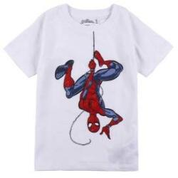 Spider-Man Tricou cu Mânecă Scurtă pentru Copii Spider-Man Alb Mărime 4 Ani