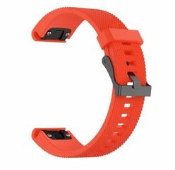 Gigapack Garmin Epix Pro/Fenix 20mm Szilikon Pótszíj, piros (149212) (GP-149212)