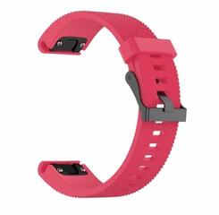 Gigapack Garmin Epix Pro/Fenix 20mm Szilikon Pótszíj, rózsaszín (149213) (GP-149213)