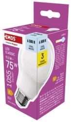 EMOS LED CLS A60 9, 5W(75W) 1055lm E27 CW (1525733122)