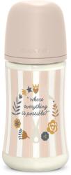 Suavinex Wonderland SX Pro Physiological Anti-Colic cumisüveg M Medium Flow 3 m+ Pink 270 ml