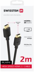 SWISSTEN CABLU ELVETIAN HDMI LA HDMI 8K 60Hz 2.0M PVC (75501211)