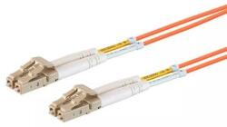  Cablu de corecție optic duplex LC-LC, 50/125 um MM, 0, 5 m OM2
