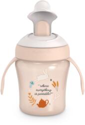 Suavinex Wonderland Learning Cup gyakorlóbögre Rose