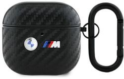 BMW Carbon Double Metal Logo AirPods 4 tok - fekete