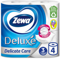 Zewa Deluxe Delicate Care (fehér) 3 rétegű toalettpapír 4 tekercs