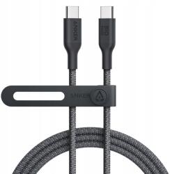 Anker Cablu Date si Incarcare USB-C - USB-C Anker 544, 140W, 1.8m, Negru A80F6H11 (A80F6H11)