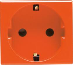 Gewiss GERMAN STANDARD Priza 250V ac - FOR DEDICATED LINES - 2P+E 16A - 2 MODULES - ORANGE - SYSTEM (GW20288)