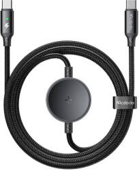 Mcdodo CA-4170 2 az 1-ben USB-C kábel + Samsung Watch vezeték nélküli töltő, 60W, 1.5m