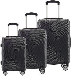 AGA Bőrönd szett Aga Travel MR4654-Black - Fekete (K14995) - kertaktiv