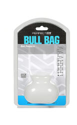 Perfect Fit Bull Bag - Herezsák és nyújtó (áttetsző) - szexshoponline