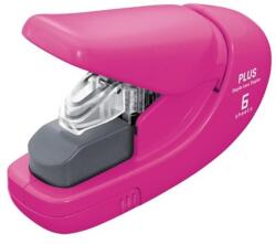 PLUS Corporation 31148 Kapocs nélküli tűzőgép, rózsaszín (31148)