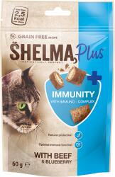 Shelma Immunity jutalomfalat macskáknak marhahússal és áfonyával 60g