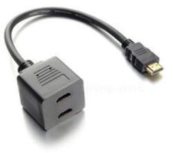 Estillo Сплитер Estillo, HDMI(м) към 2x HDMI(ж), черен